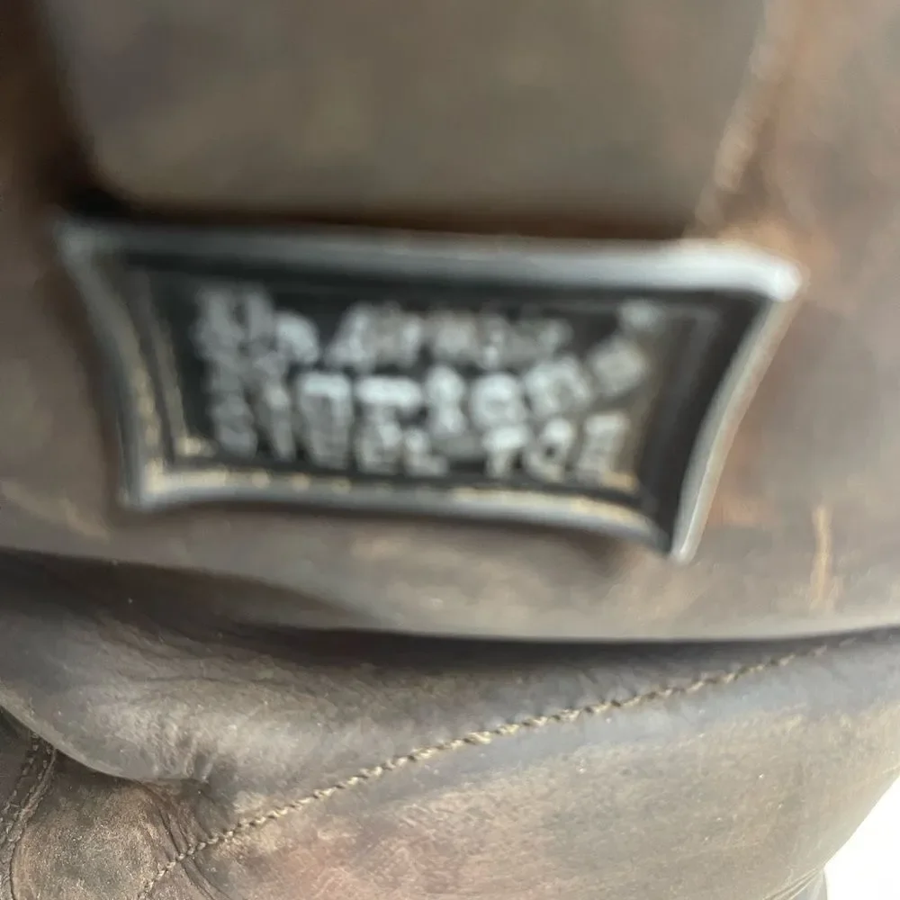 Unisex Dr. Doc Martens Industrial Steel Toe Safety Boots ASTM F2413-11 Sz M 7,L8
